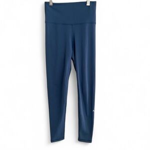 ALL GOOD FEELS BLUE ATHLETIC LEGGINGS SIZE XS YOGA GYM SPORTY ATHLEISURE WORKOUT
